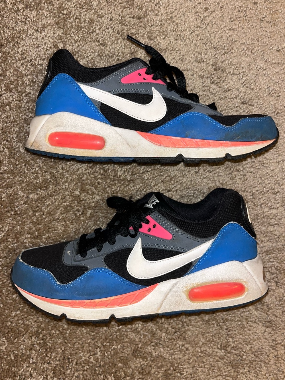 Nike Women's Air Max Correlate Black Soar Hot Punch US 6.5